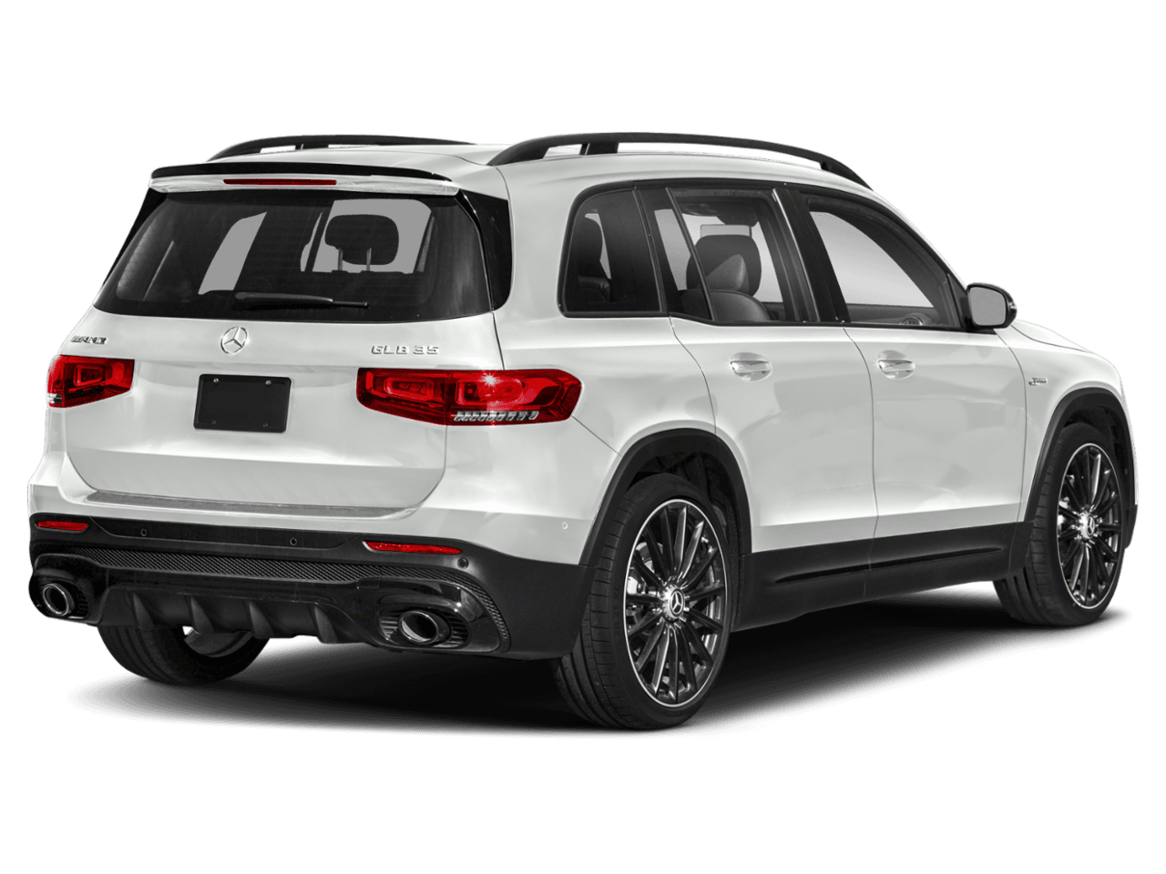 2022 Mercedes-Benz GLB AMG GLB 35 - Rear 3/4, facing to the right