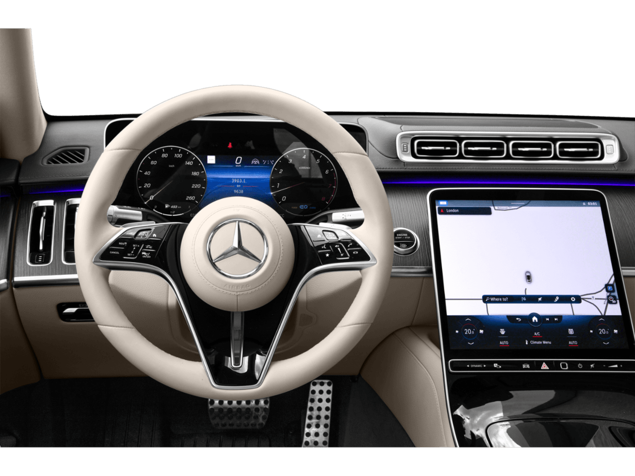 2022 Mercedes-Benz S-Class S 580 - Interior Drivers Dash