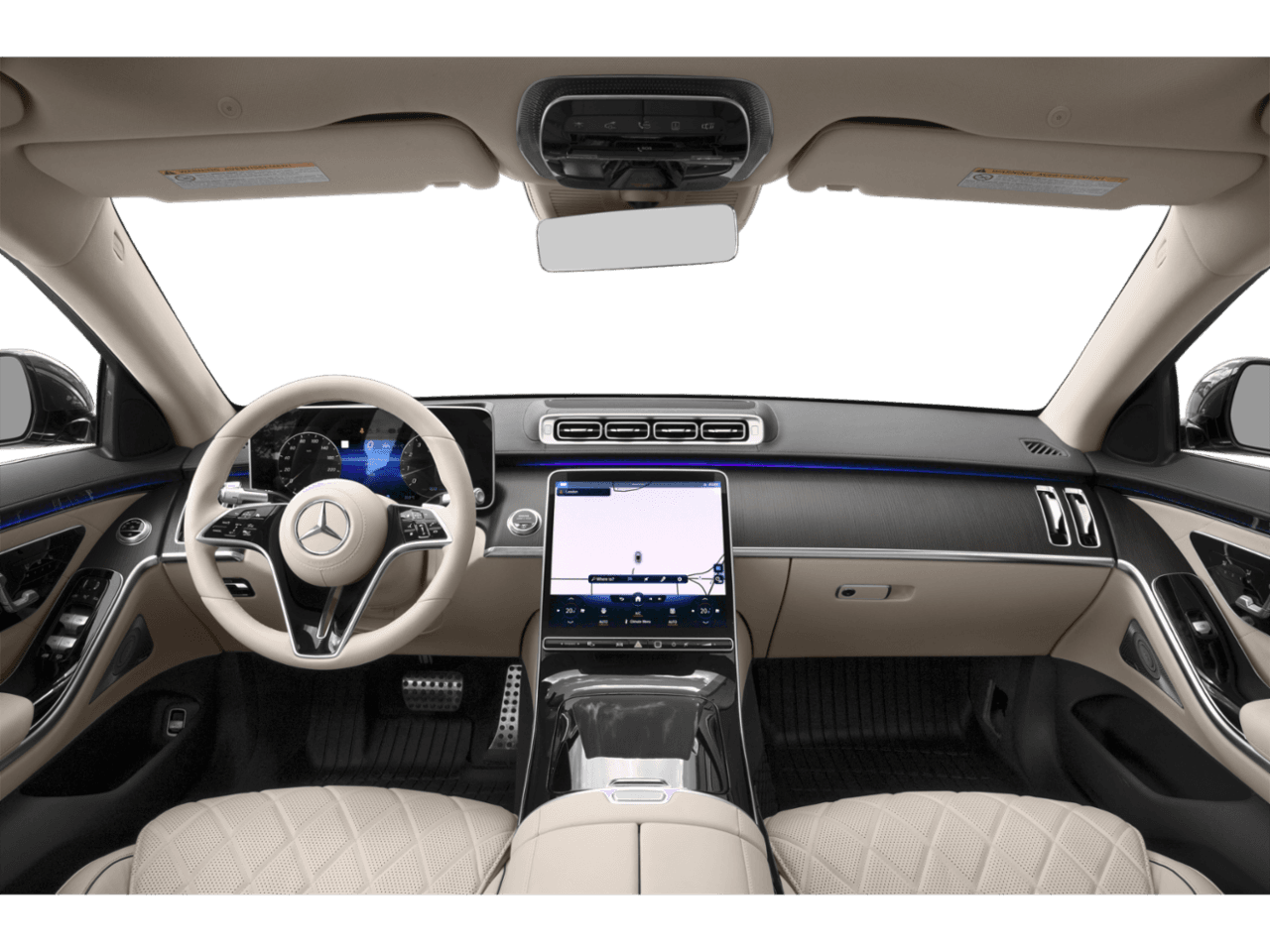 2022 Mercedes-Benz S-Class S 580 - Interior Full Dash Basic