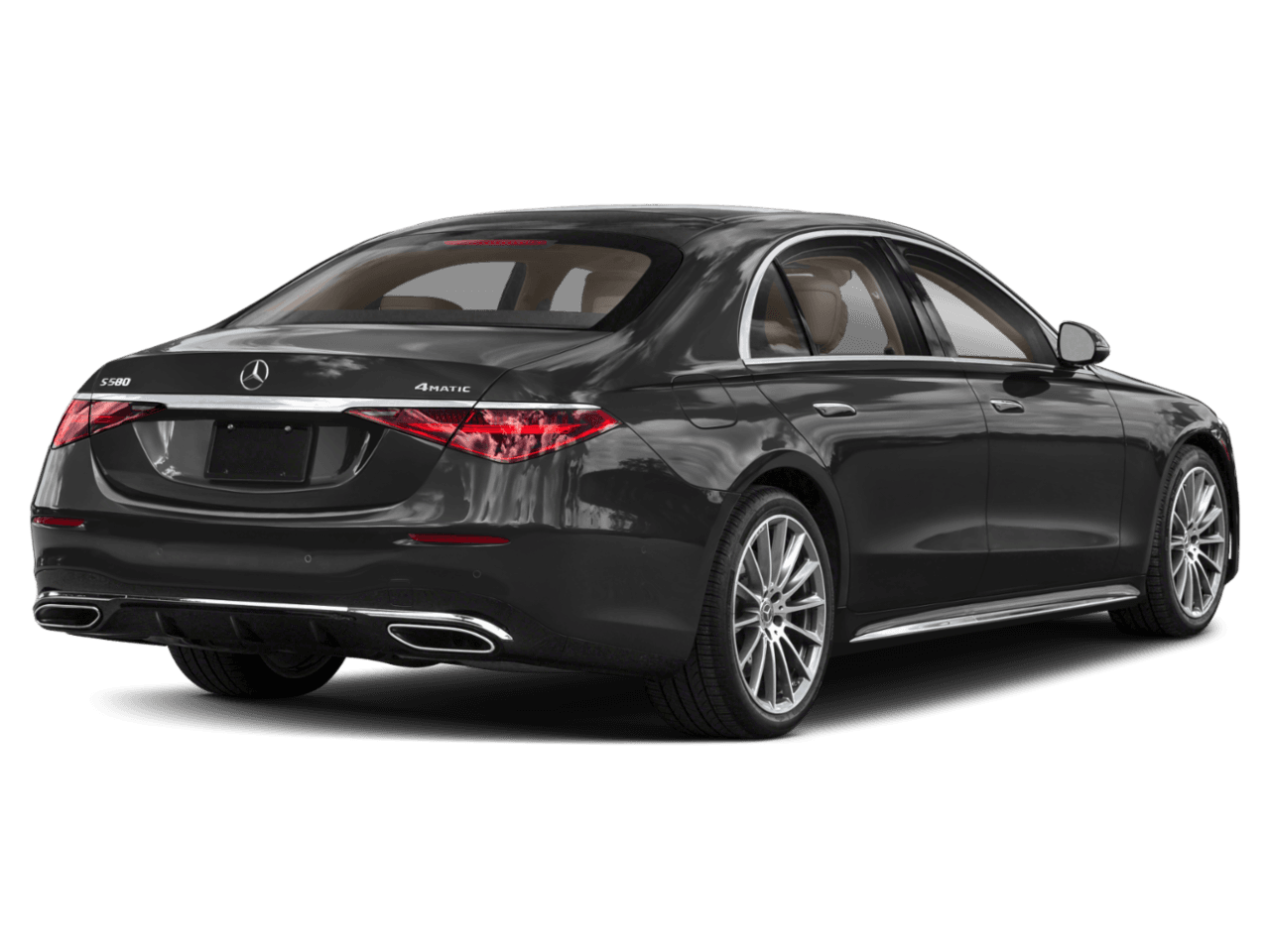 2022 Mercedes-Benz S-Class S 580 - Rear 3/4, facing to the right