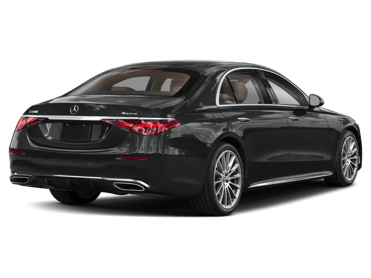 2022 Mercedes-Benz S-Class S 580 - Rear 3/4, facing to the right