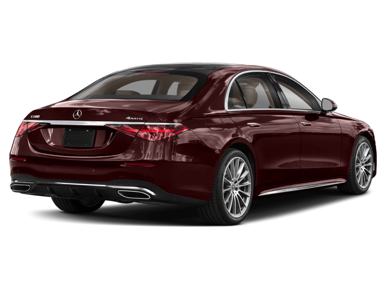 2022 Mercedes-Benz S-Class S 580 - Rear 3/4, facing to the right