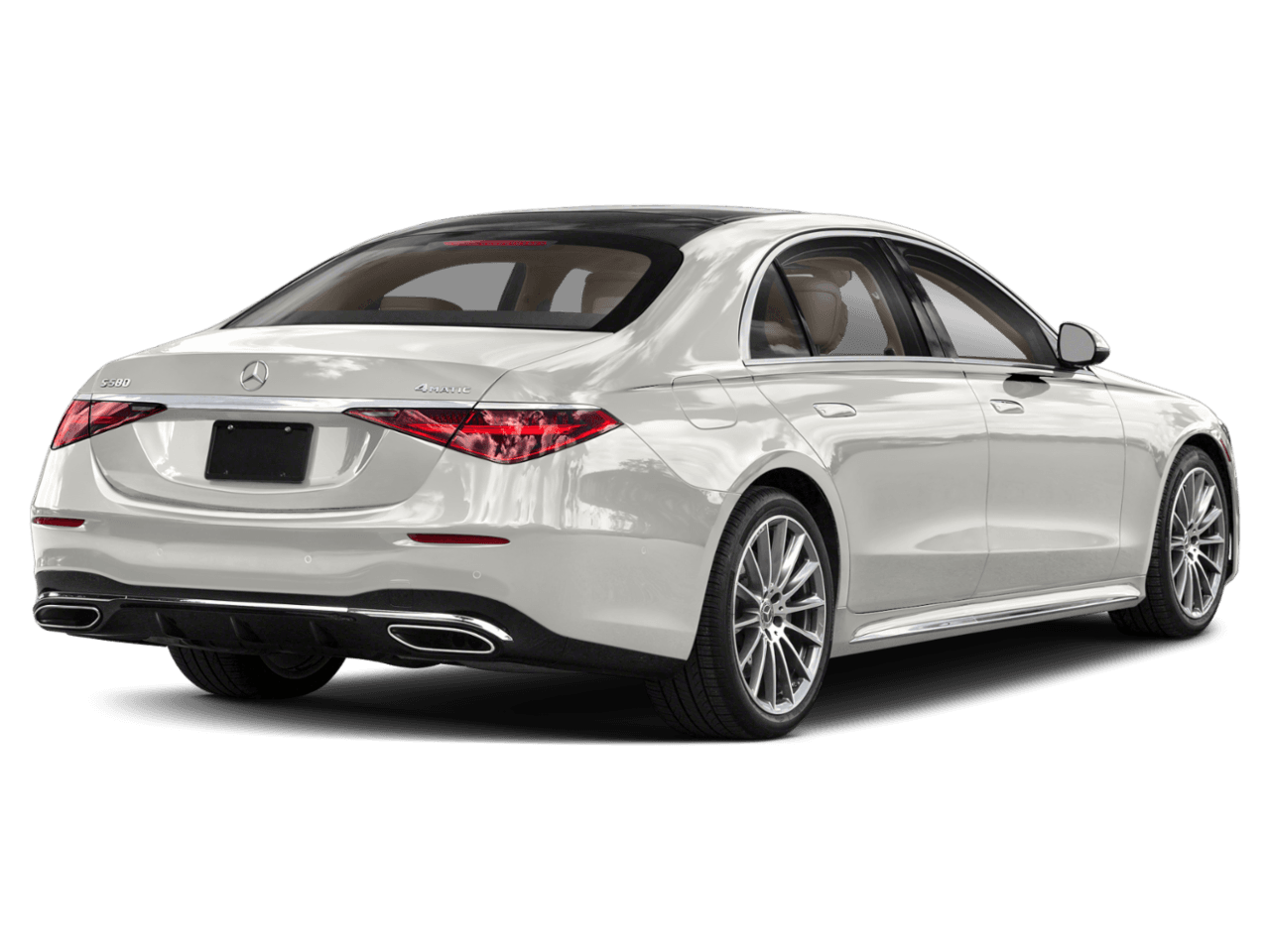 2022 Mercedes-Benz S-Class S 580 - Rear 3/4, facing to the right