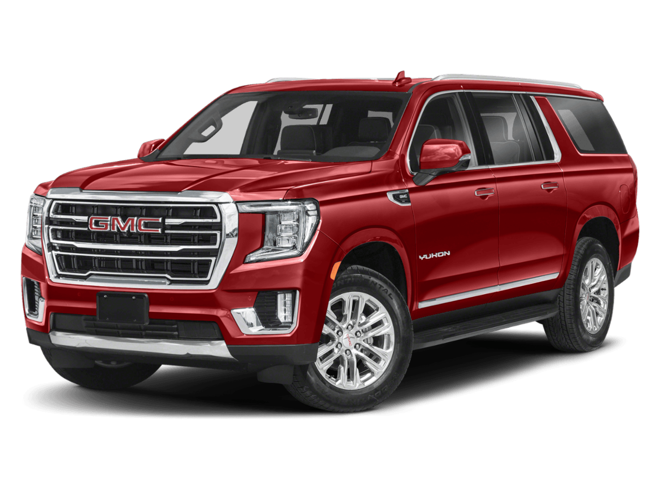 2022 GMC Yukon XL SLT - Front 3/4, facing to the left