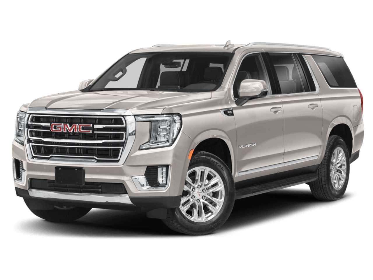 2022 GMC Yukon XL SLT - Front 3/4, facing to the left