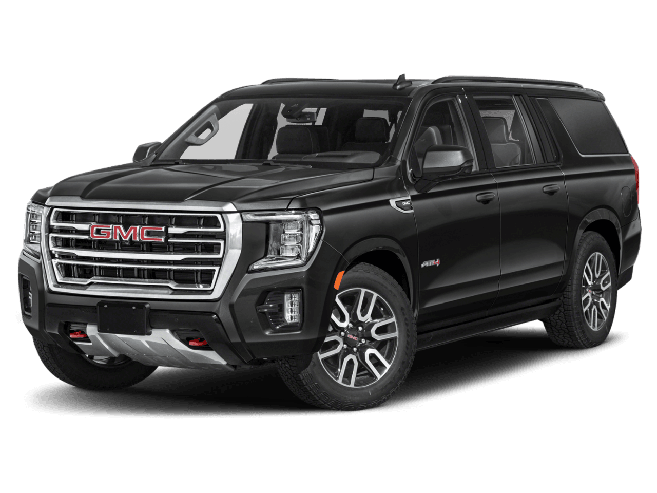 2022 GMC Yukon XL AT4 - Front 3/4, facing to the left