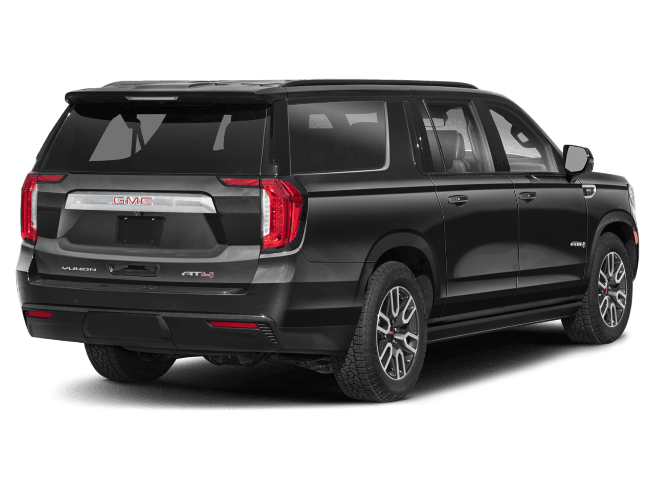 2022 GMC Yukon XL AT4 - Rear 3/4, facing to the right