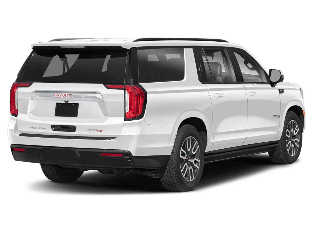 2022 GMC Yukon XL AT4 - Rear 3/4, facing to the right