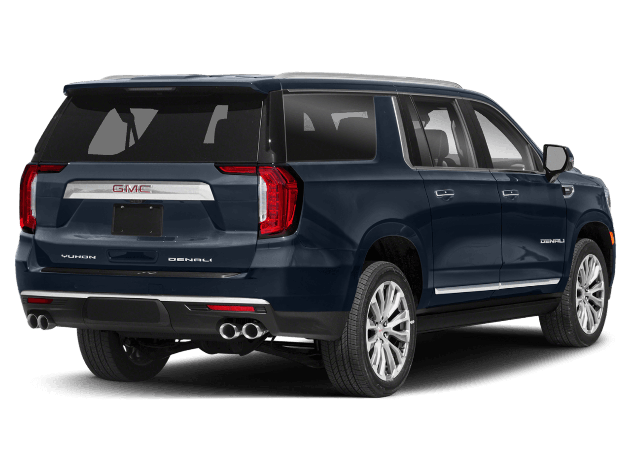 2022 GMC Yukon XL Denali - Rear 3/4, facing to the right