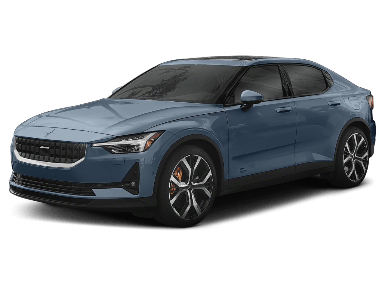 2022 Polestar 2  - Front 3/4, facing to the left