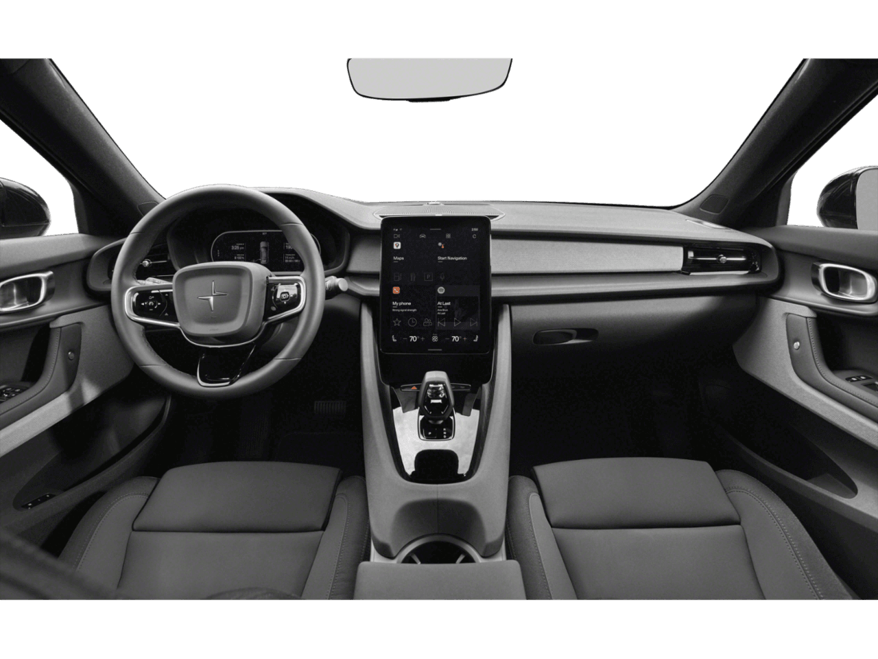 2022 Polestar 2  - Interior Full Dash Basic