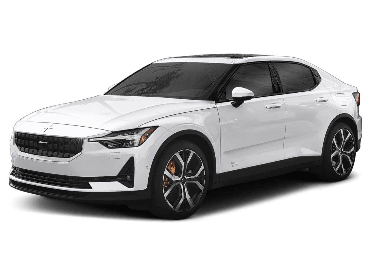 2022 Polestar 2  - Front 3/4, facing to the left