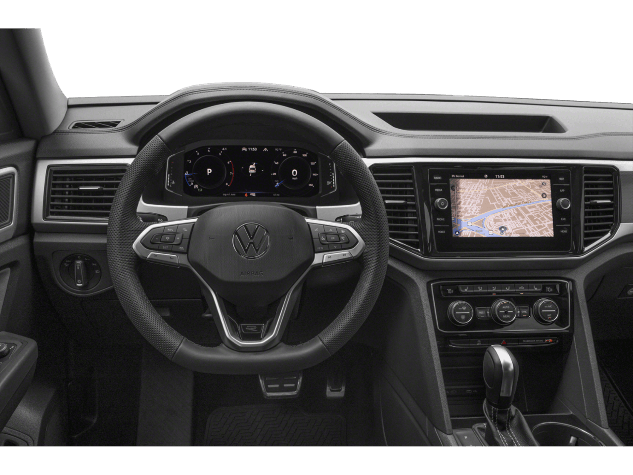 2022 Volkswagen Atlas 3.6L V6 SEL R-Line Black - Interior Drivers Dash