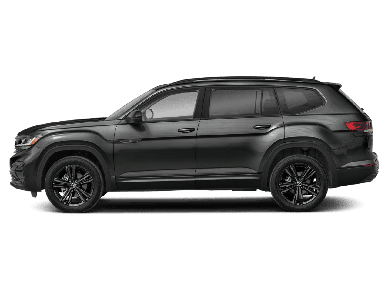 2022 Volkswagen Atlas 3.6L V6 SEL R-Line Black - Profile, facing to the left
