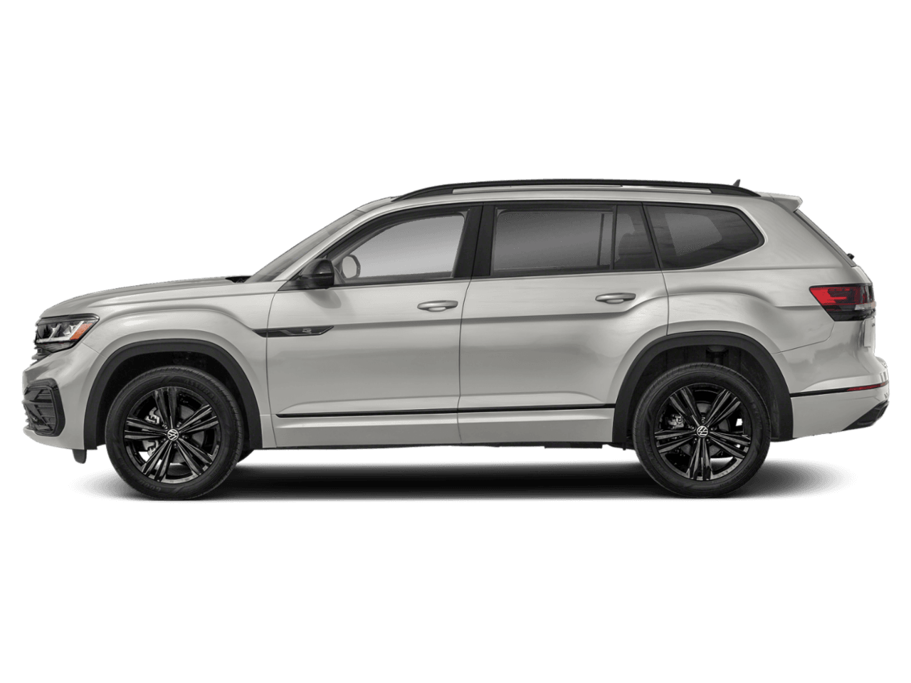 2022 Volkswagen Atlas 3.6L V6 SEL R-Line Black - Profile, facing to the left