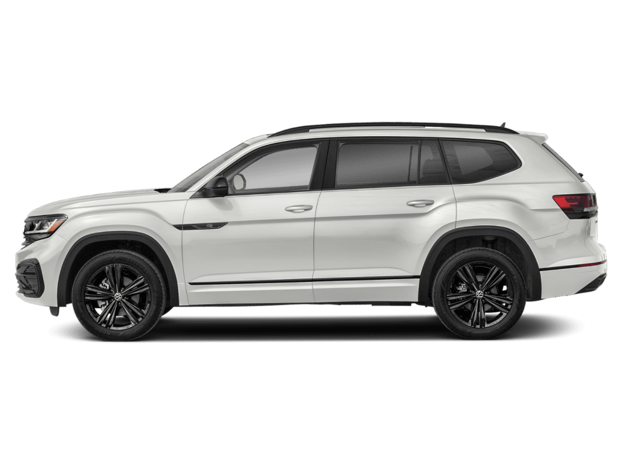2022 Volkswagen Atlas 3.6L V6 SEL R-Line Black - Profile, facing to the left