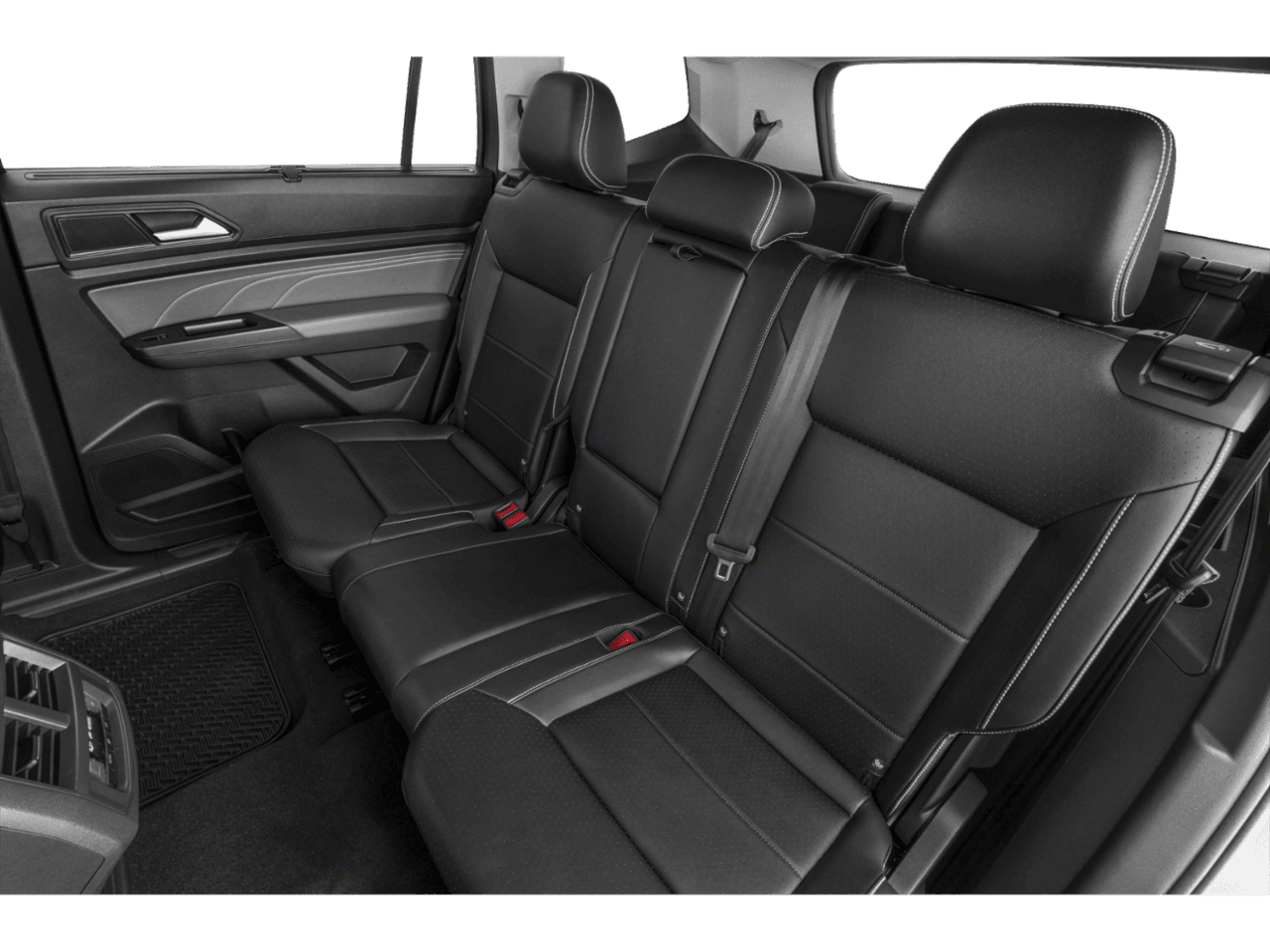 2022 Volkswagen Atlas 3.6L V6 SEL R-Line Black - Interior Rear seats