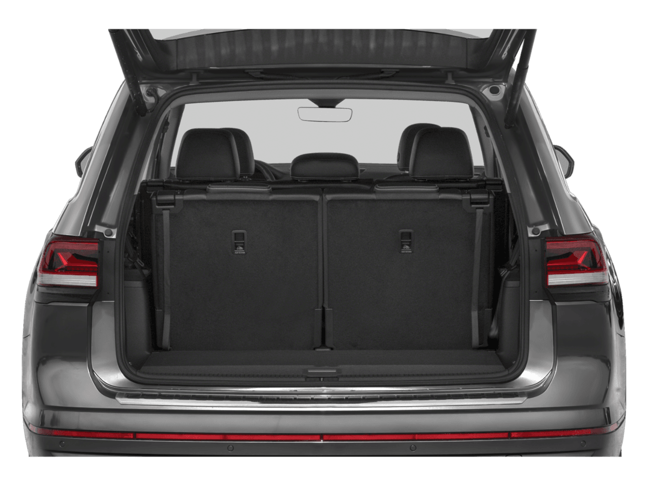 2022 Volkswagen Atlas 3.6L V6 SEL R-Line Black - Interior Trunk with Hatch Open Feature