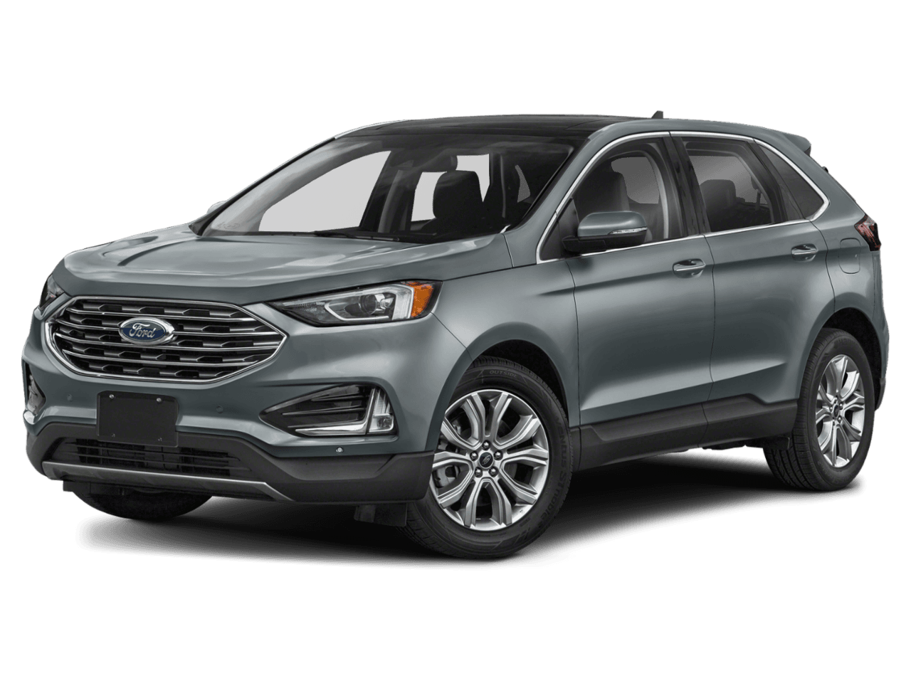 2022 Ford Edge Titanium - Front 3/4, facing to the left