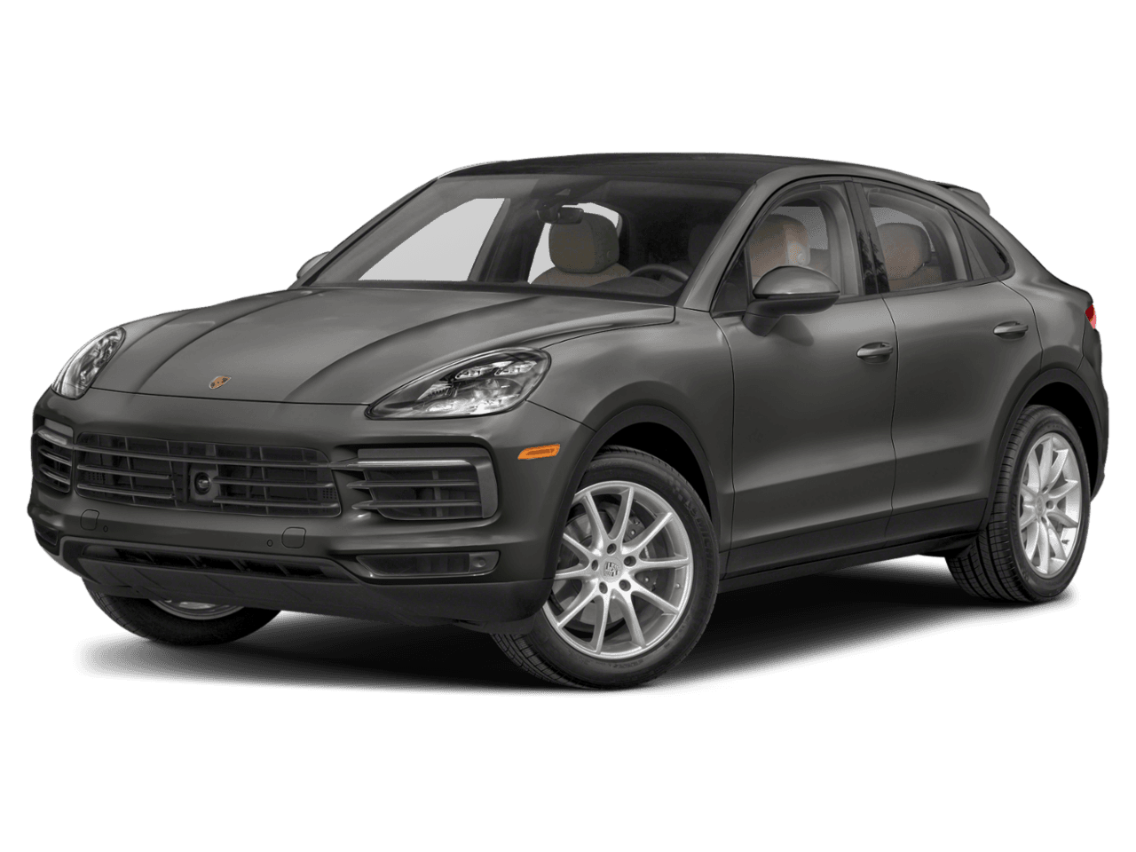 2022 Porsche Cayenne S - Front 3/4, facing to the left