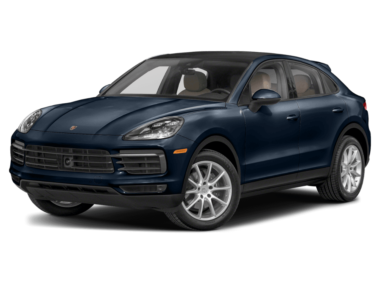 2022 Porsche Cayenne Turbo - Front 3/4, facing to the left