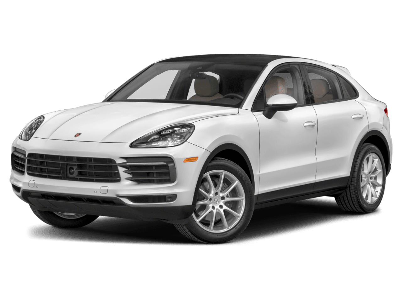2022 Porsche Cayenne Turbo - Front 3/4, facing to the left