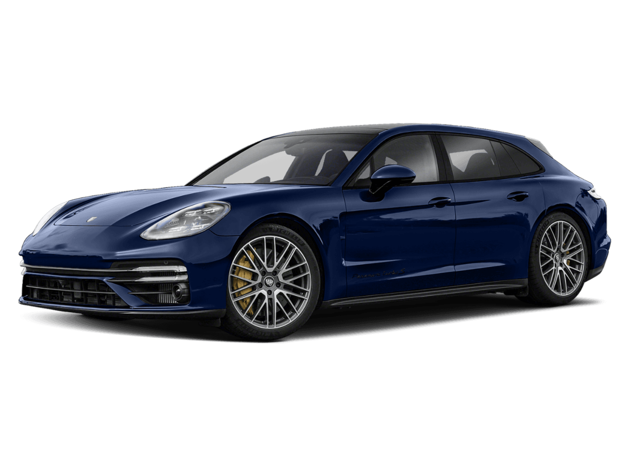 2022 Porsche Panamera 4 - Front 3/4, facing to the left