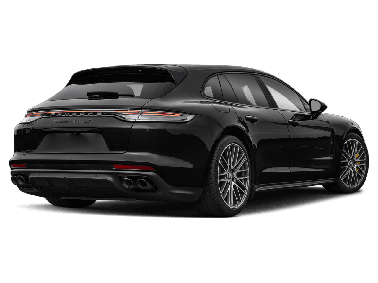 2022 Porsche Panamera 4 - Rear 3/4, facing to the right