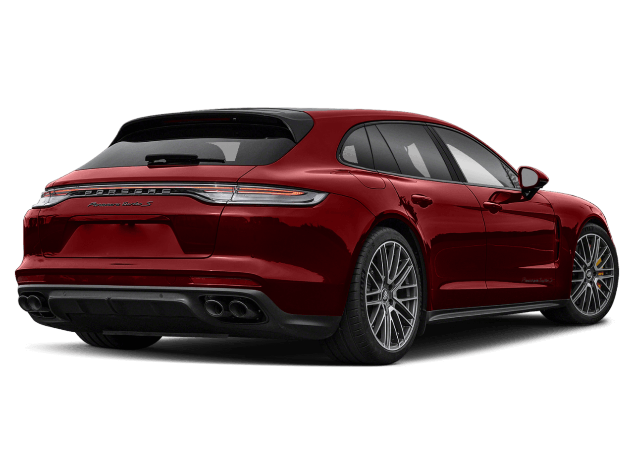 2022 Porsche Panamera 4 - Rear 3/4, facing to the right