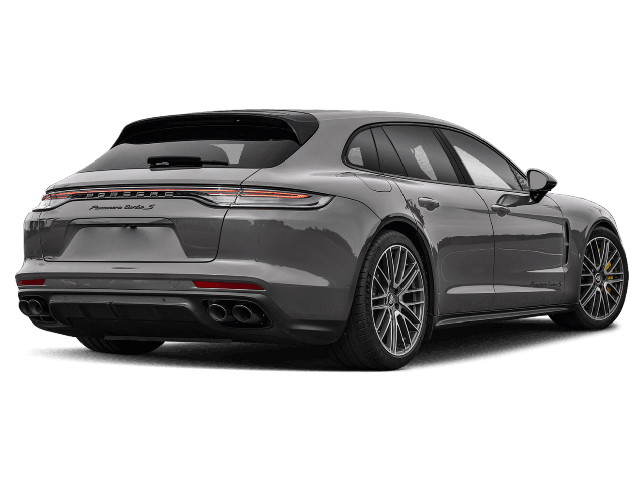 2022 Porsche Panamera 4 - Rear 3/4, facing to the right