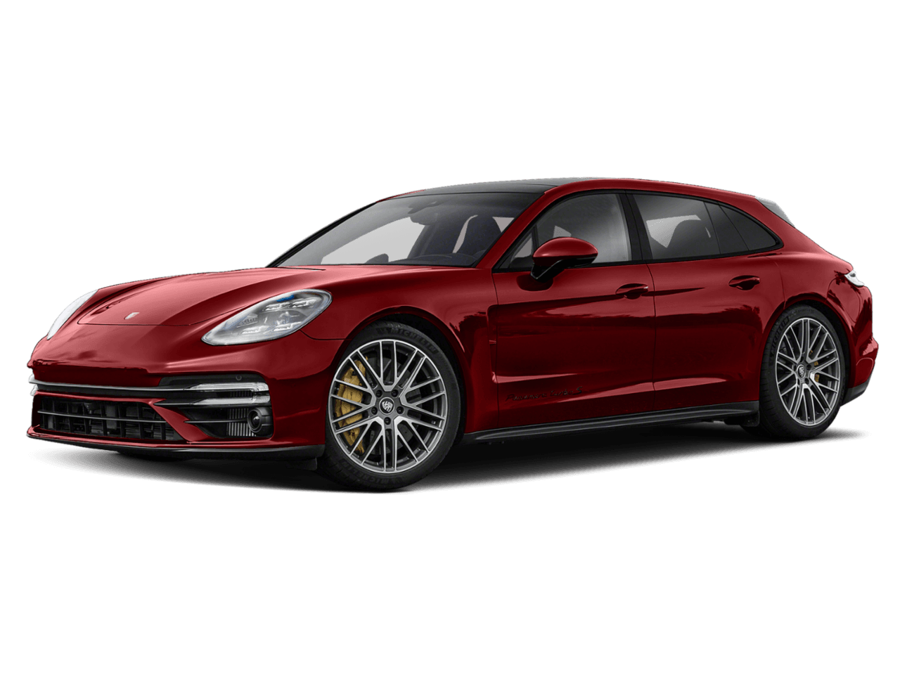 2022 Porsche Panamera GTS - Front 3/4, facing to the left