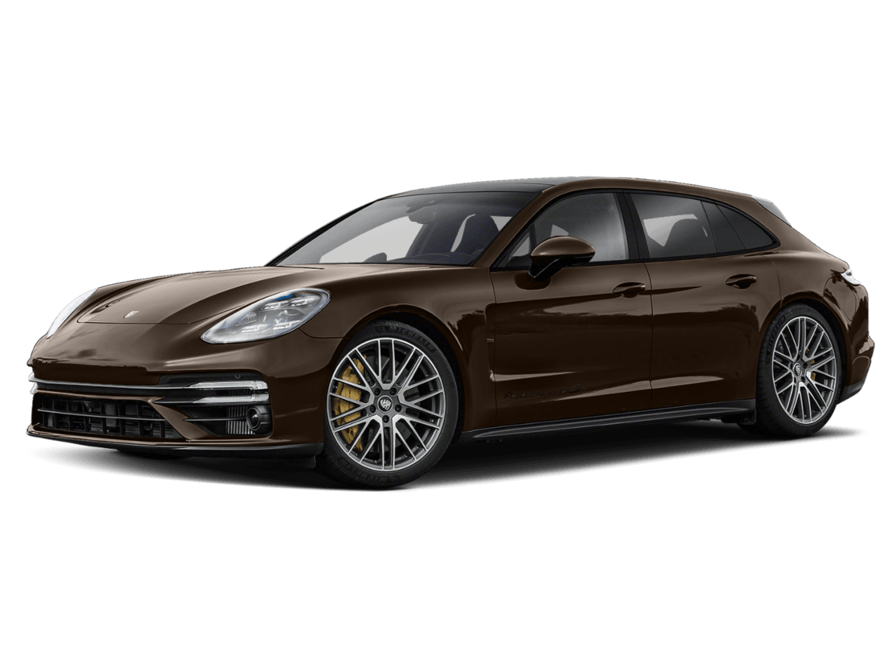 2022 Porsche Panamera Turbo S - Front 3/4, facing to the left