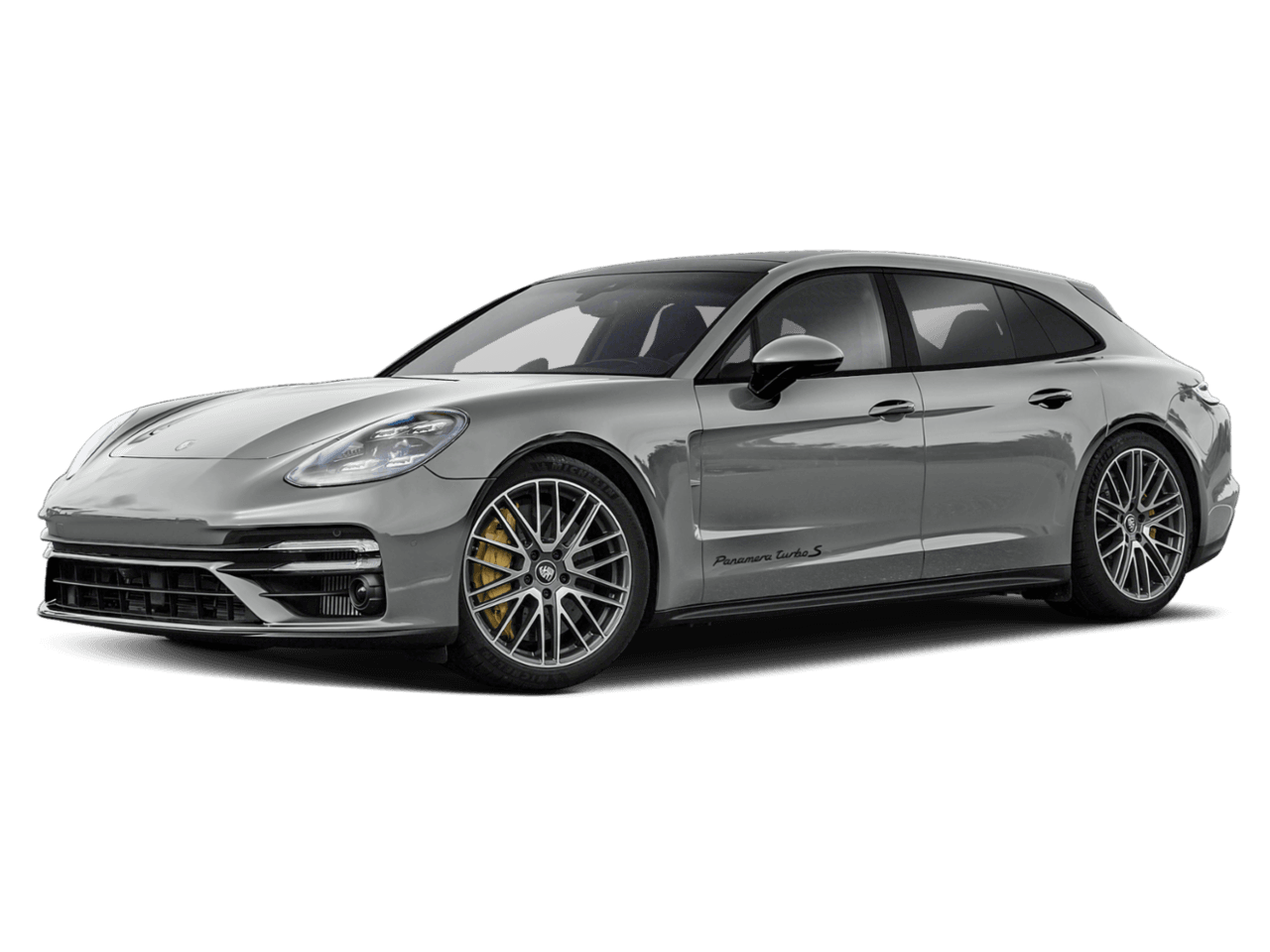 2022 Porsche Panamera Turbo S - Front 3/4, facing to the left