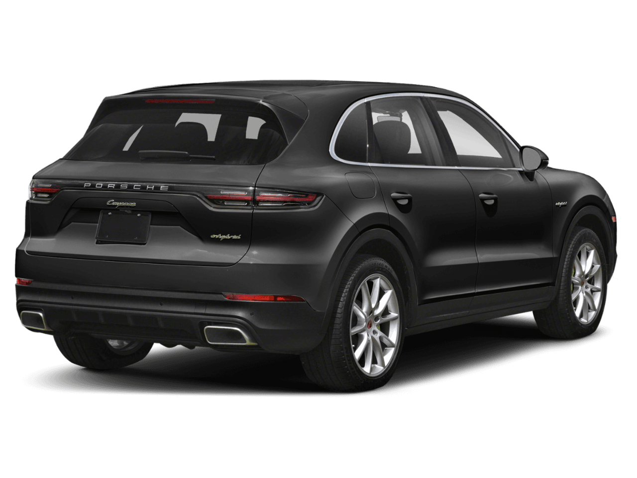 2022 Porsche Cayenne E-Hybrid - Rear 3/4, facing to the right