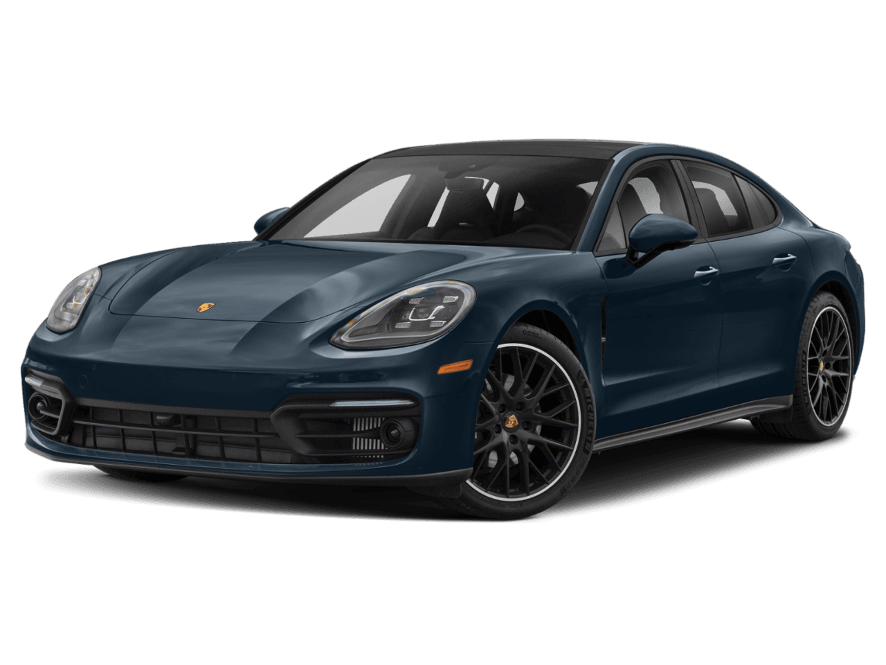 2022 Porsche Panamera 4 - Front 3/4, facing to the left