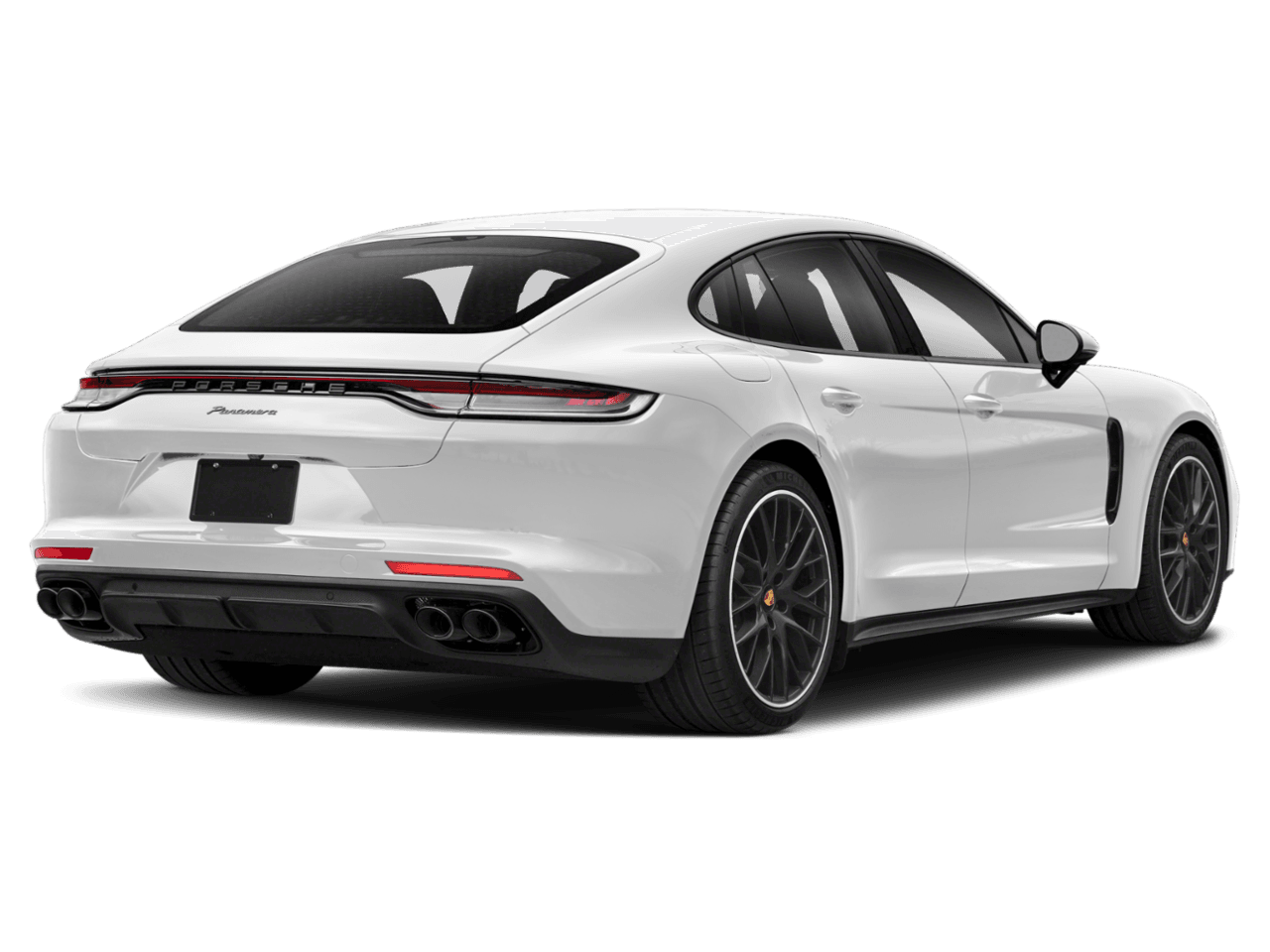 2022 Porsche Panamera 4 - Rear 3/4, facing to the right