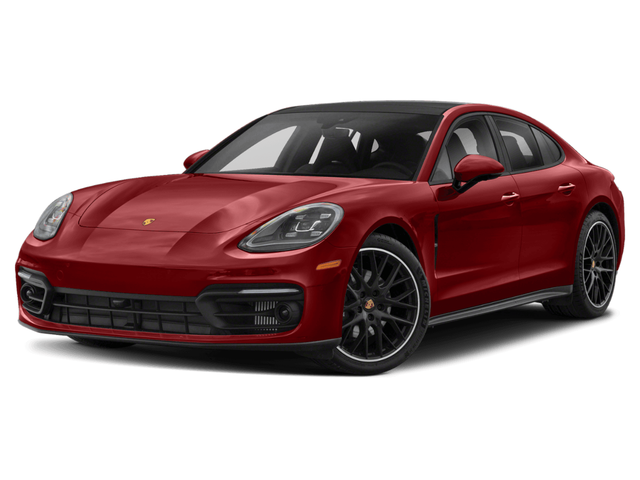 2022 Porsche Panamera 4 Executive - Front 3/4, facing to the left