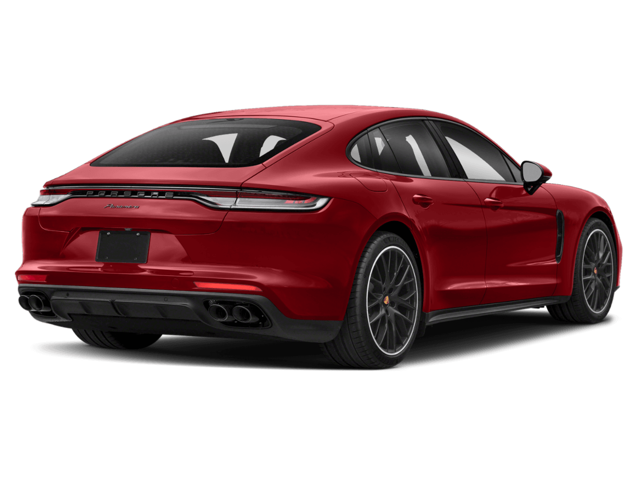 2022 Porsche Panamera 4 Executive - Rear 3/4, facing to the right