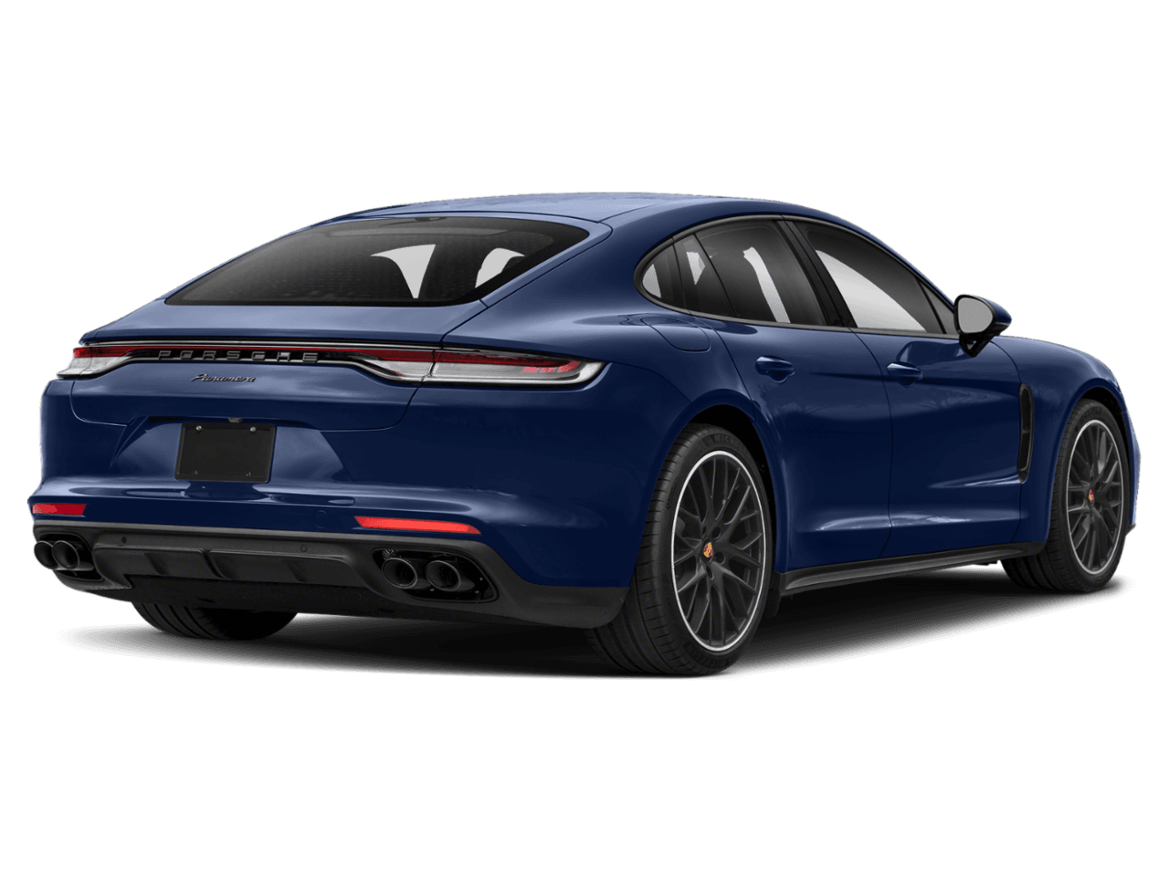 2022 Porsche Panamera 4S - Rear 3/4, facing to the right