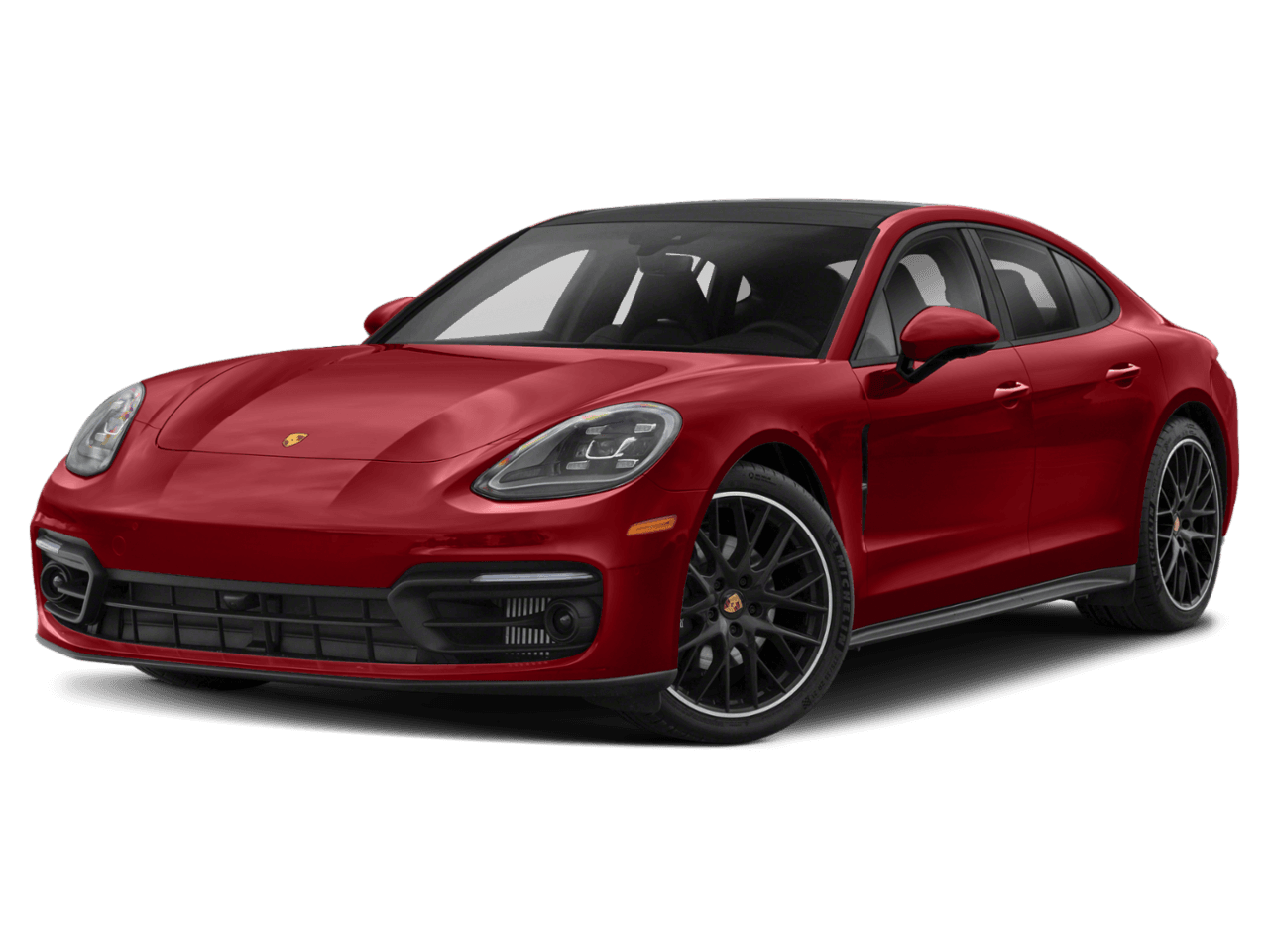 2022 Porsche Panamera Turbo S - Front 3/4, facing to the left