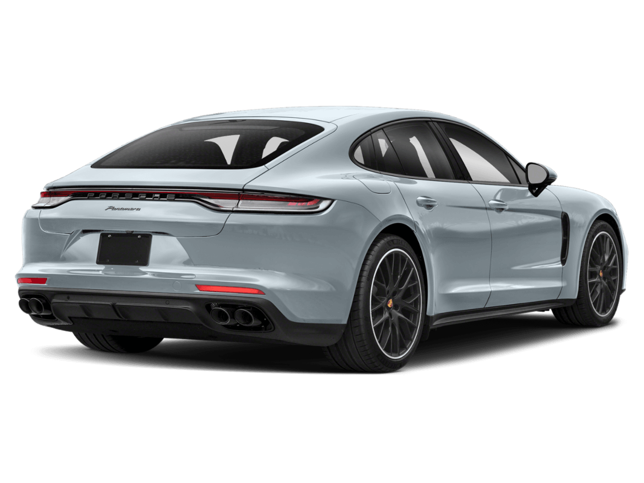 2022 Porsche Panamera Turbo S Executive - Rear 3/4, facing to the right