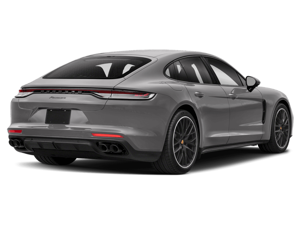 2022 Porsche Panamera Turbo S Executive - Rear 3/4, facing to the right