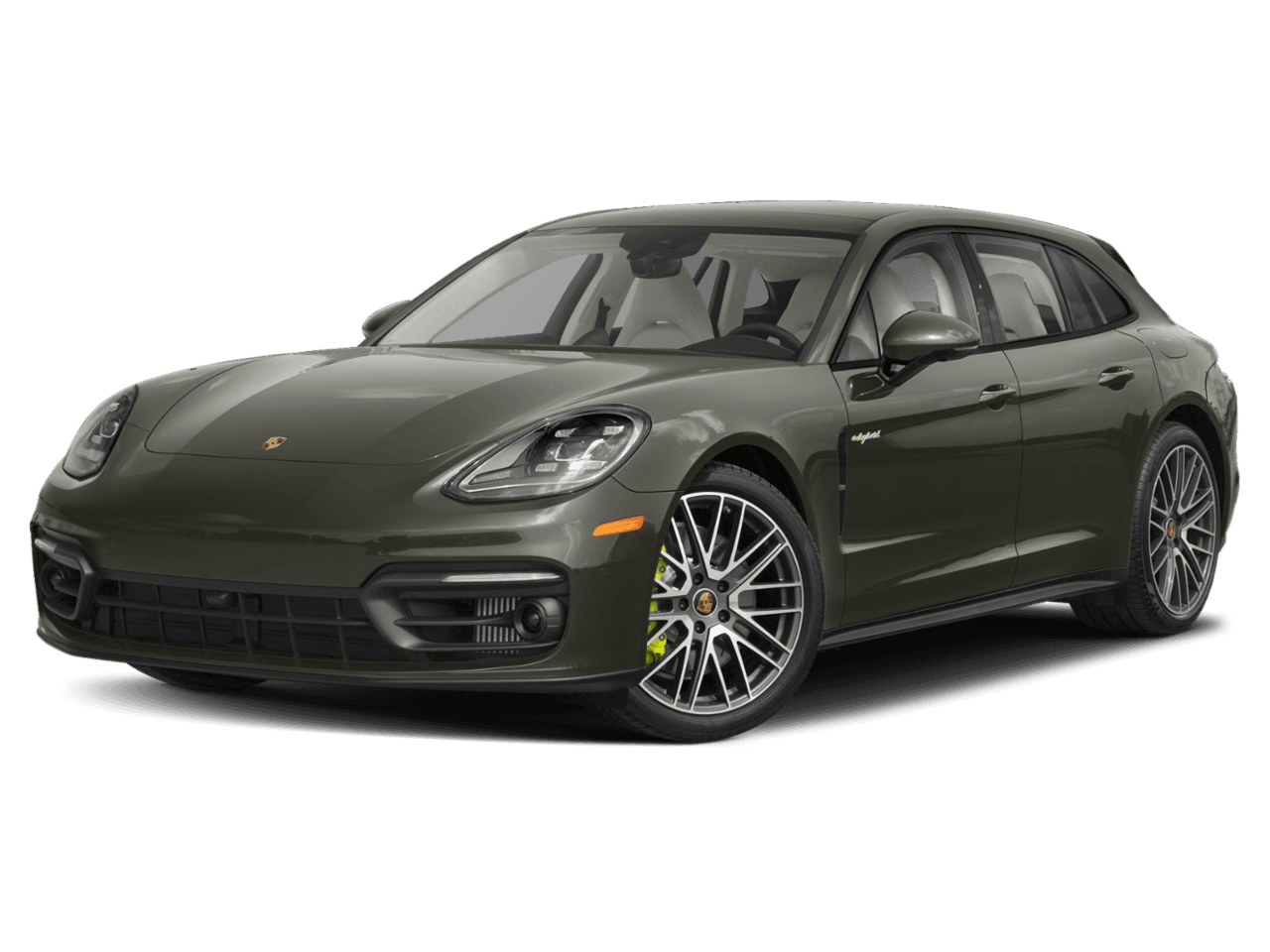2022 Porsche Panamera 4 E-Hybrid - Front 3/4, facing to the left