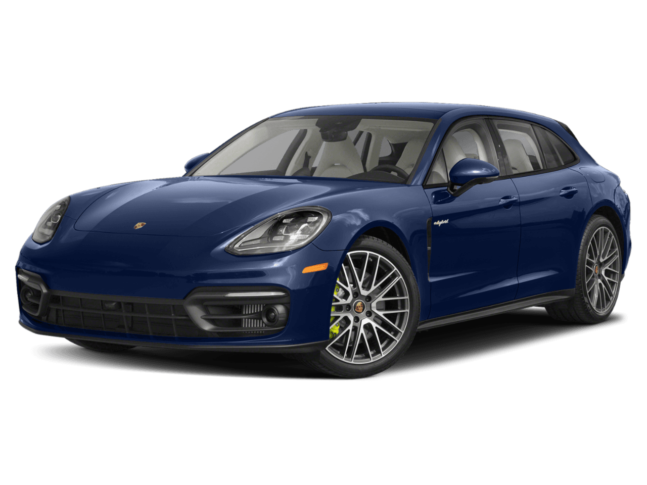 2022 Porsche Panamera 4S E-Hybrid - Front 3/4, facing to the left