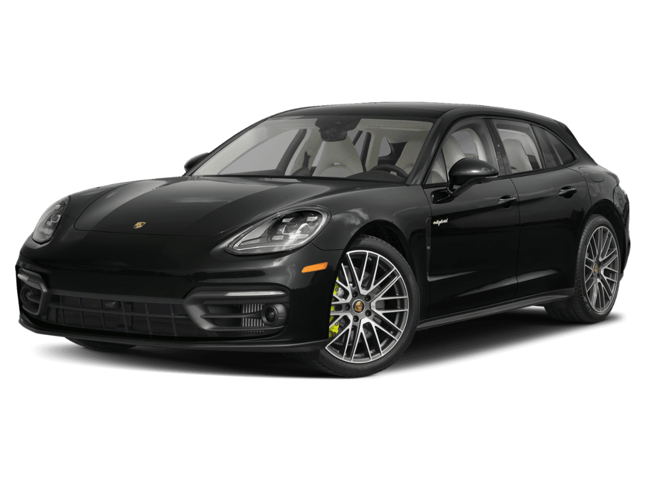 2022 Porsche Panamera 4S E-Hybrid - Front 3/4, facing to the left
