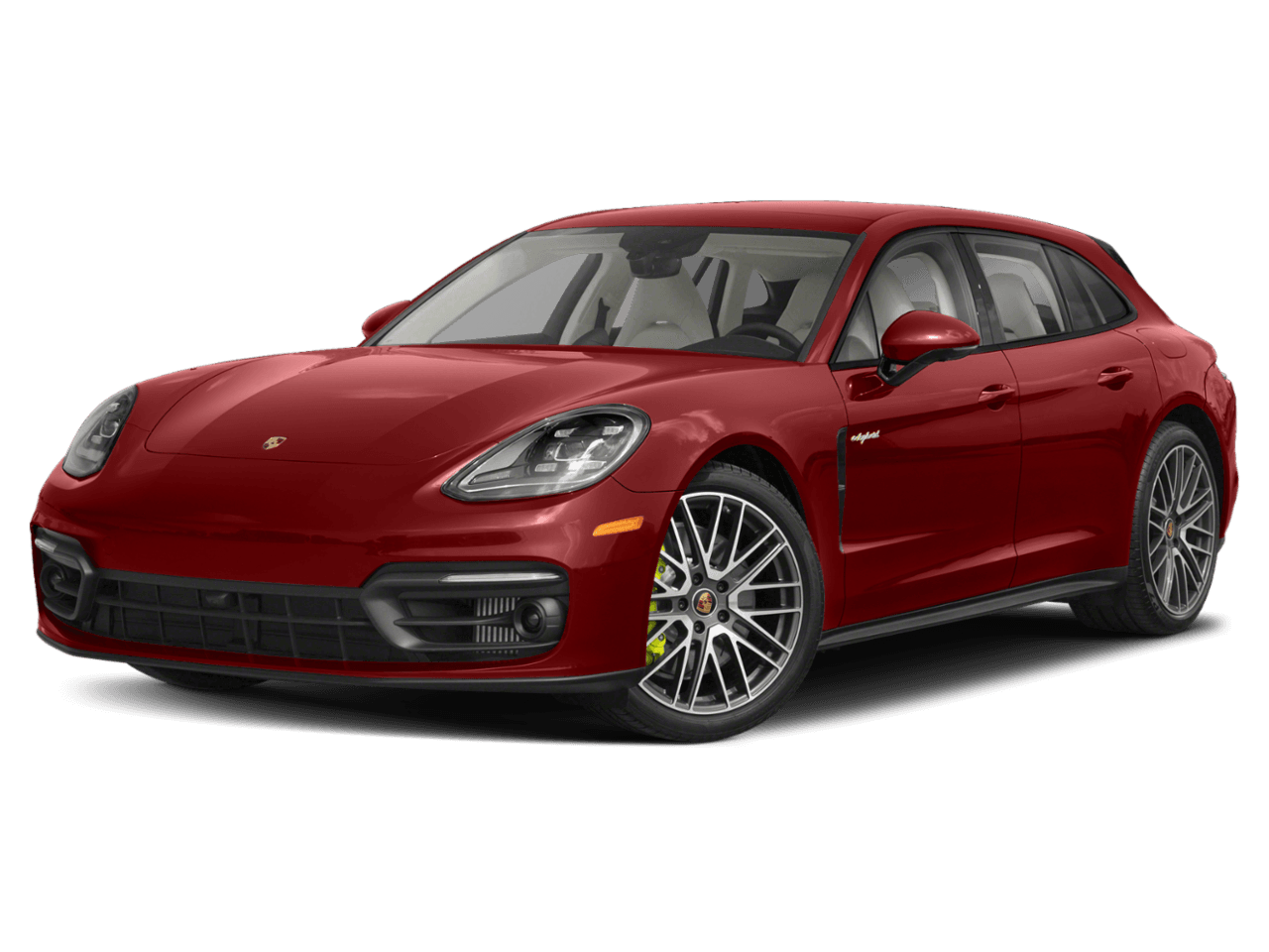 2022 Porsche Panamera Turbo S E-Hybrid - Front 3/4, facing to the left