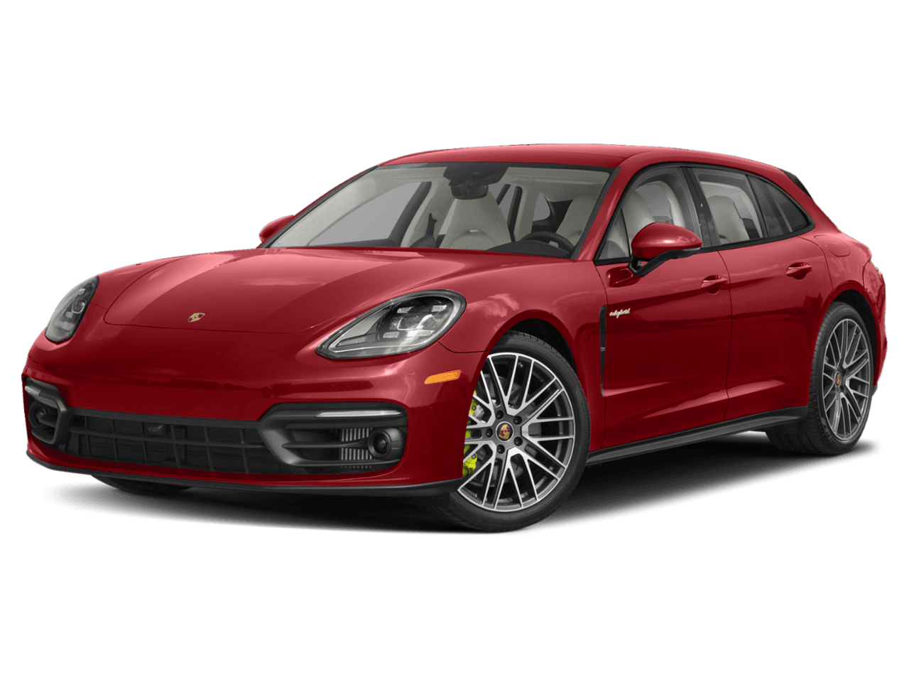 2022 Porsche Panamera Turbo S E-Hybrid - Front 3/4, facing to the left