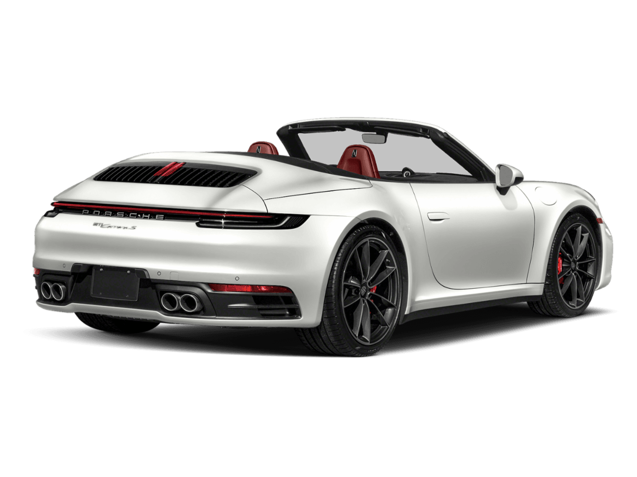 2022 Porsche 911 Carrera 4 GTS - Rear 3/4, facing to the right