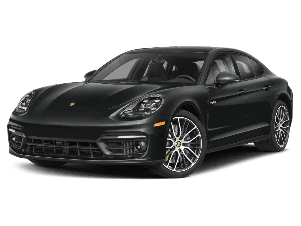 2022 Porsche Panamera 4 E-Hybrid - Front 3/4, facing to the left