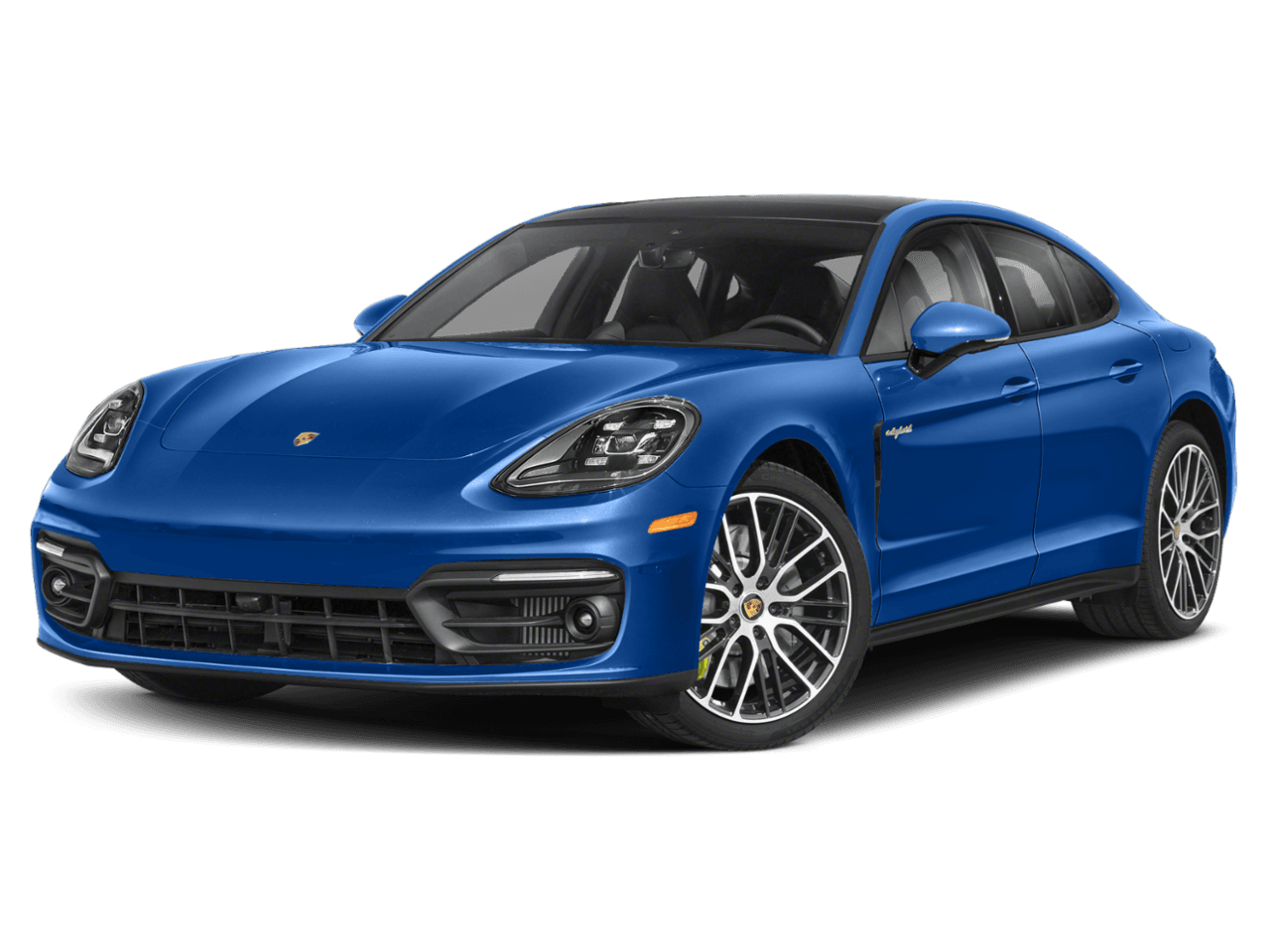2022 Porsche Panamera 4 E-Hybrid - Front 3/4, facing to the left